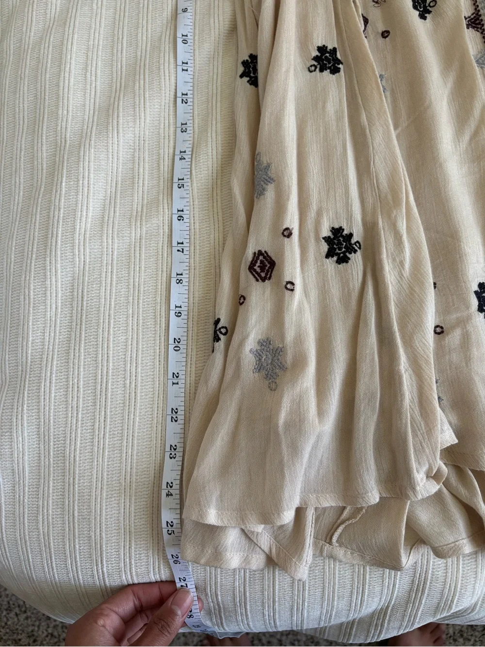 Free People Star Gazer Embroidered Peasant Dress